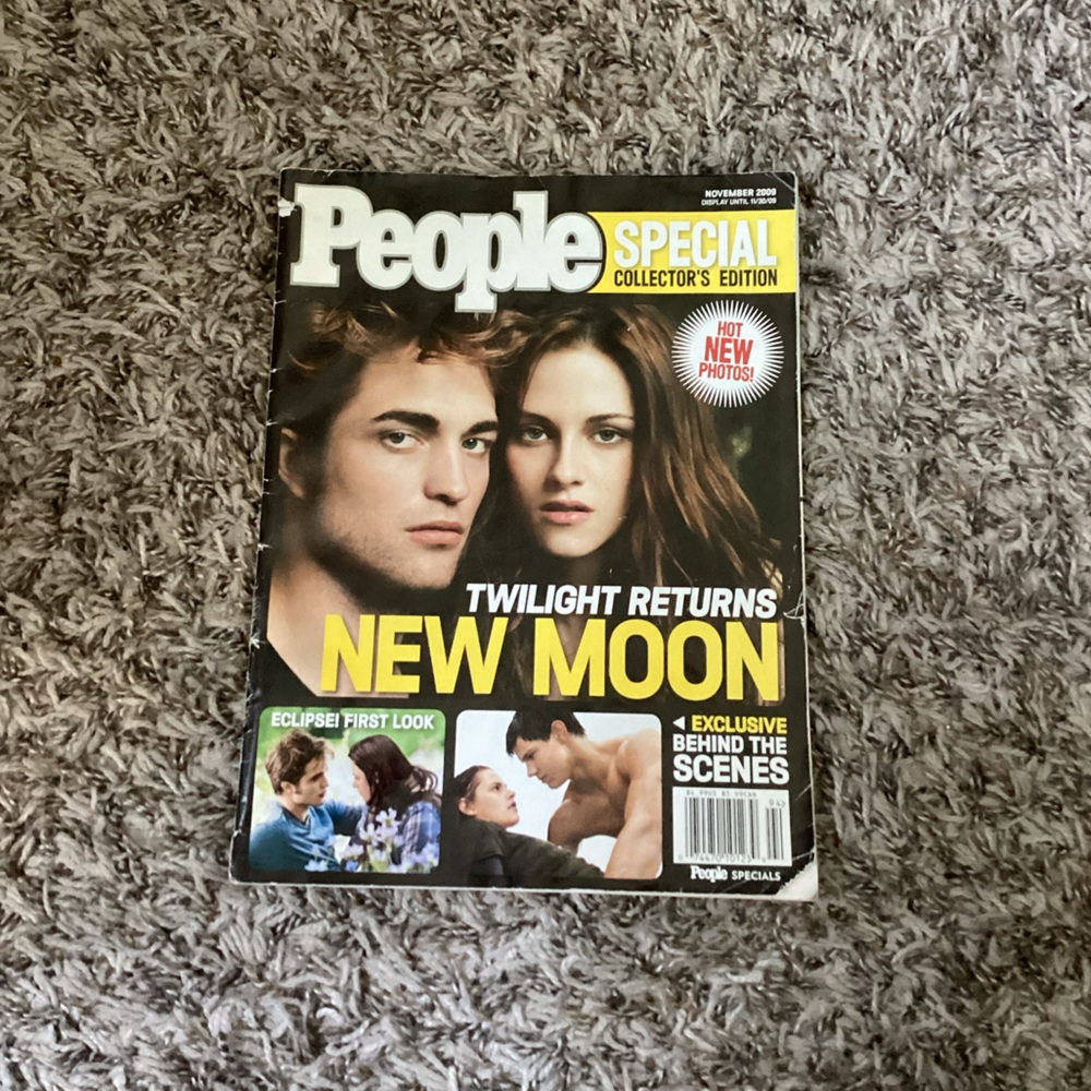 People Magazine Twilight Saga New Moon Collectors item GUC